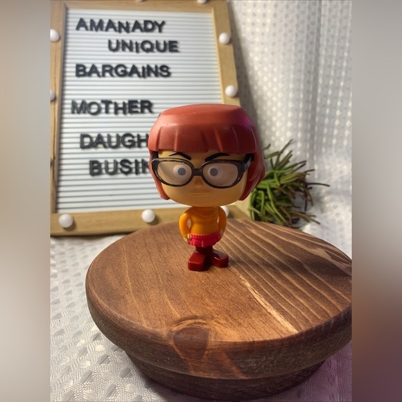 McDonald's Scooby Doo Bobble Head Toy #5 VELMA  2021 Happy Meal Bobblehead. - Picture 1 of 3